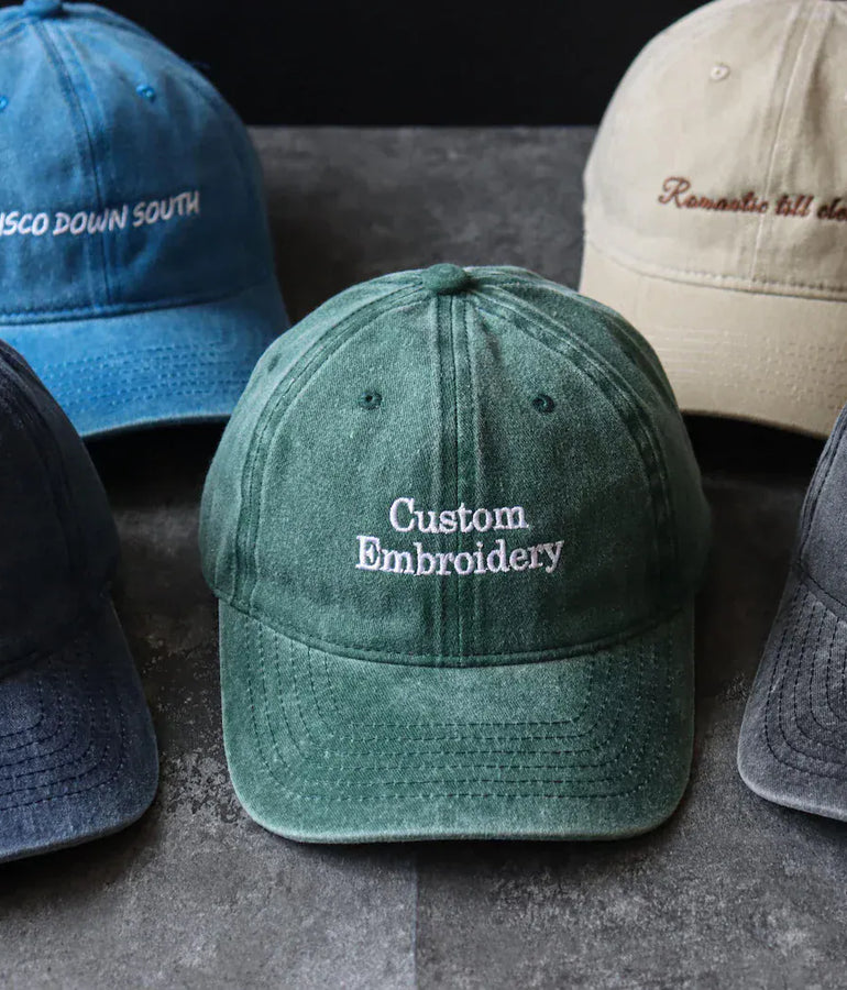 Custom Embroidered Baseball Hat – Personalized Text or Logo, Perfect Gift for Any Occasion