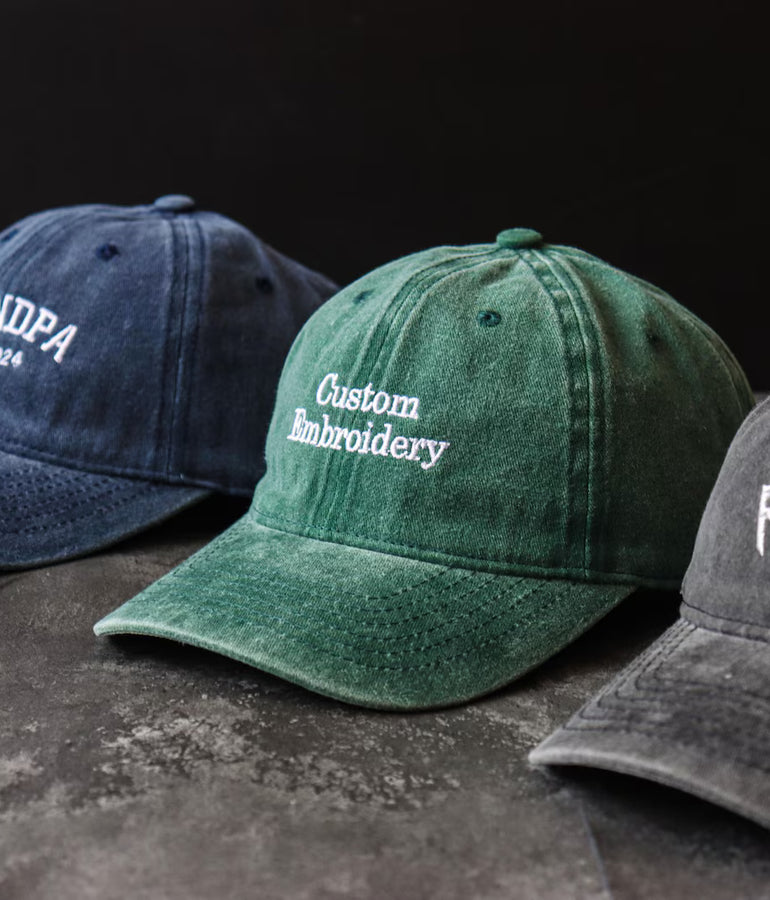 Custom Embroidered Baseball Hat – Personalized Text or Logo, Perfect Gift for Any Occasion
