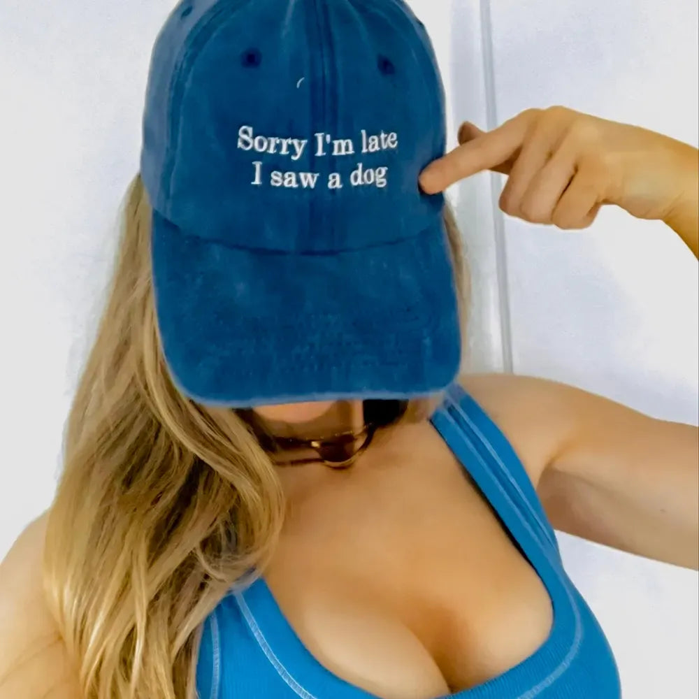 Custom Embroidered Baseball Hat – Personalized Text or Logo, Perfect Gift for Any Occasion