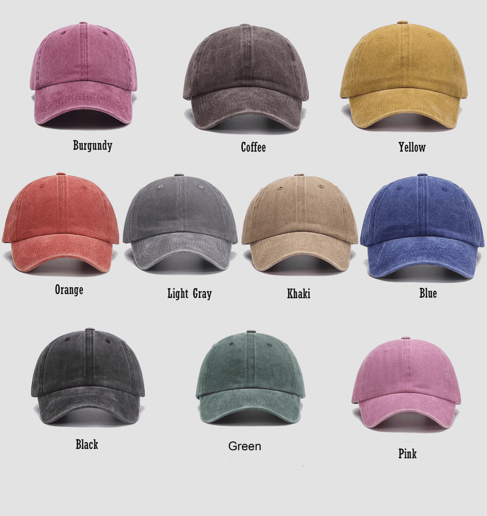 Custom Embroidered Baseball Hat – Personalized Text or Logo, Perfect Gift for Any Occasion
