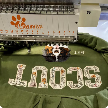 Turn Sketch Into Embroidery.